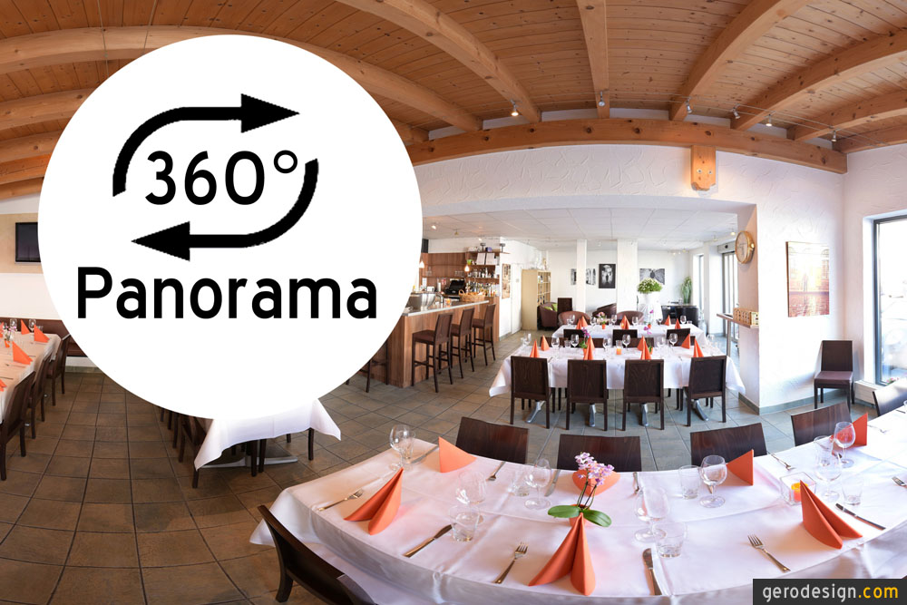 360 Grad Panoramen in der Gastronmie